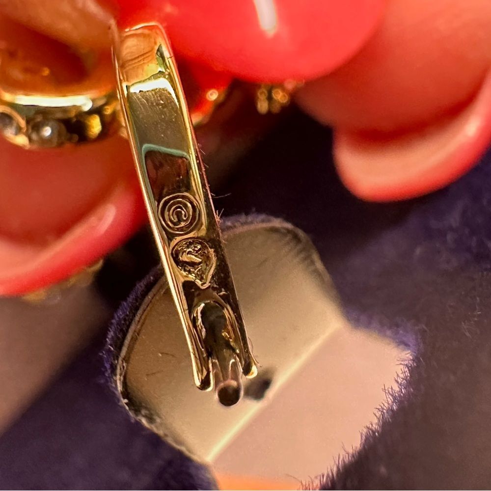 Swarovski Iconic Swan Drop Earrings | Yellow Crystal Gold-Tone | NIB - Picture 7 of 11
